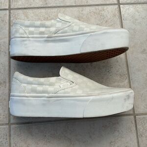 Stackform slip on vans